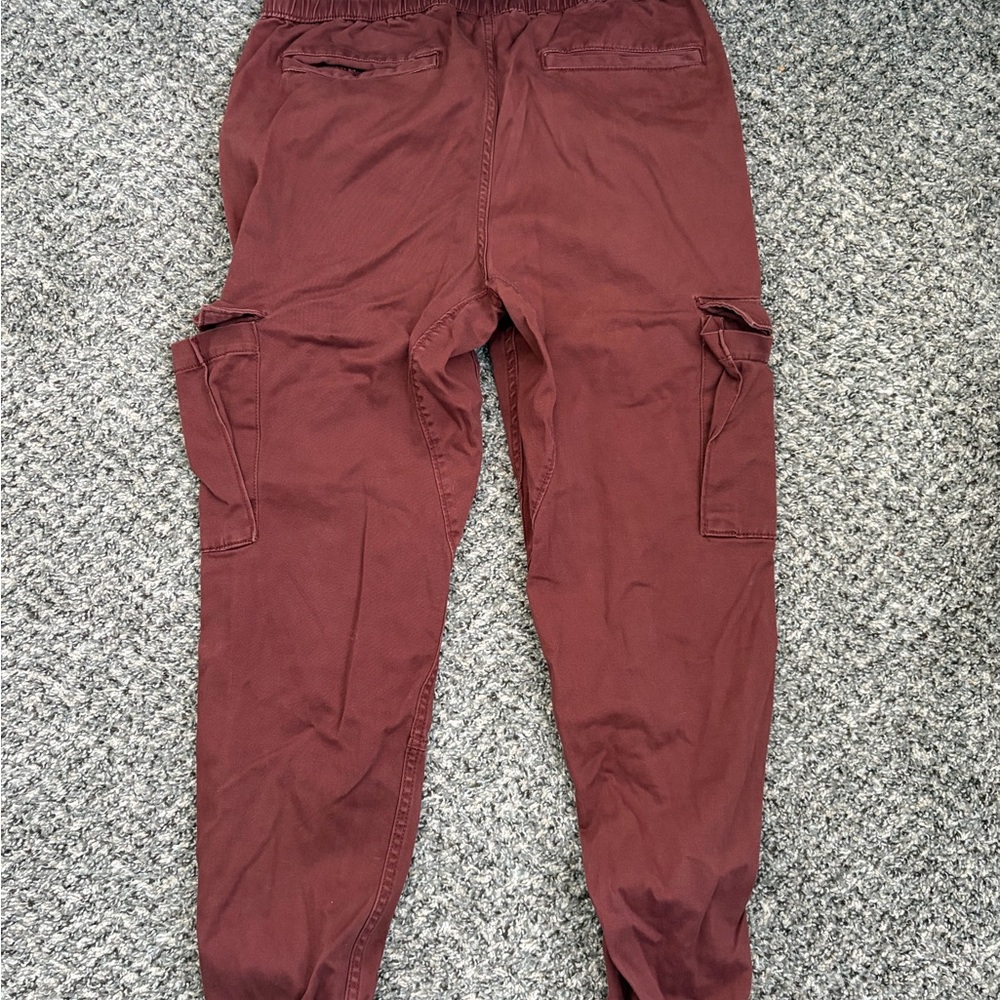 Arizona Jean Company Men's Maroon Cargo Pants